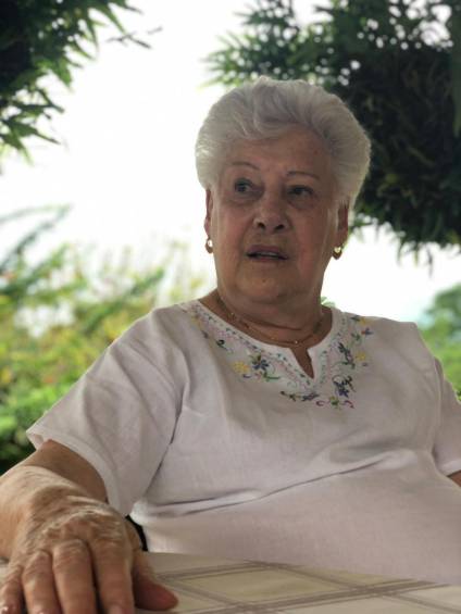 Lía de la Cuesta de Hernández. FOTO: EL COLOMBIANO