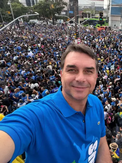 Flávio Bolsonaro. FOTO: Tomada de su Facebook @Flaviobolsonaro