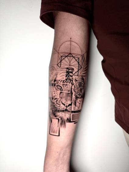 Tatuaje por Pablo Arcila Meluk. Foto: Cortesía. 