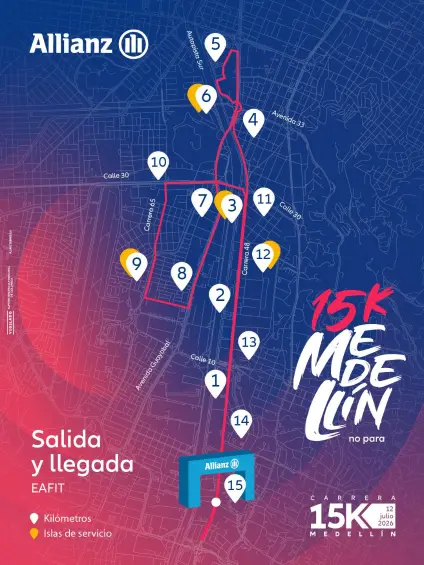 Allianz Colombia sembrará más de cinco mil árboles en Jardín, Antioquia, tras el éxito de la Carrera 15K en Medellín