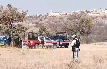 Este es el lugar donde fueron hallados los cuerpos de los tres colombianos entre Puebla y Santa Cruz Alpuyaca, México. FOTO: captura de video