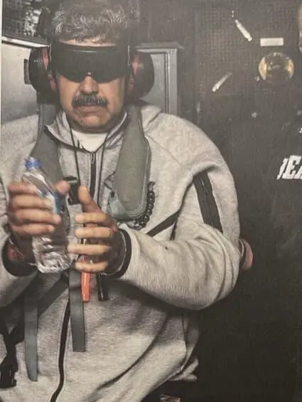 Nicolás Maduro fue capturado en enero de 2026 en Caracas, Venezuela. FOTO: Colprensa. 