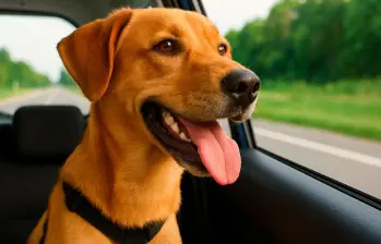Beneficios de viajar en auto con tu mascota