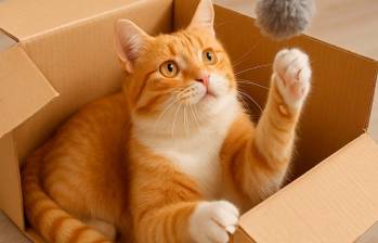 [En video] Cinco juguetes caseros para tu gato, ¡fáciles de elaborar!
