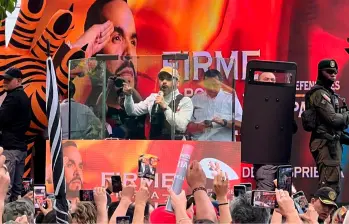 ‘Blindado’, entre críticas y controversias, Abelardo de la Espriella hizo evento en Medellín
