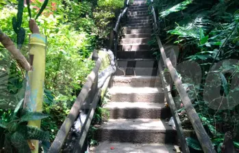 Apuñalado en escalas de Aures /FOTO: LAURA ROSA JIMÉNEZ