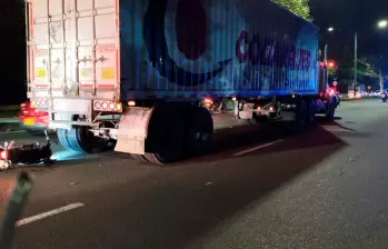 Un motociclista murió tras chocar con una mula en la Regional, en Medellín