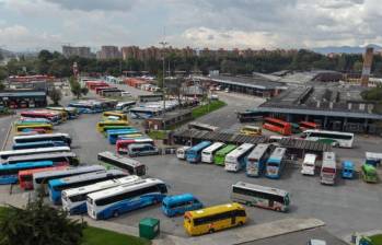 Es una de las principales terminales de transporte terrestre del país. Foto: Terminal de transporte de Bogotá