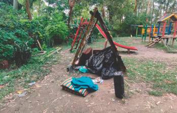 A Edwar Alexánder lo mataron en su cambuche en la cancha de Olivares