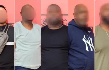 Cinco gringos, inadmitidos en Rionegro /FOTOS: MIGRACIÓN COLOMBIA