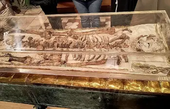 Más de 400.000 personas se han inscrito para visitar los restos del santo italiano. FOTO: AFP