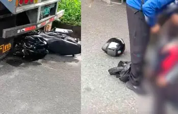 Camión varado desató tragedia en cadena: joven de 18 años murió y otro salió herido