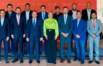 La reunión de Asocapitales tuvo lugar en la sede de la alcaldía de Bogotá. FOTO CORTESÍA