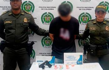Policía de Santa Bárbara detuvo a hombre con un arma y drogas