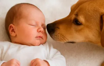 Cómo presentar tu recién nacido a tu mascota