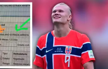 Erling Haaland Estrada: el tocayo que el goleador noruego tiene en Colombia