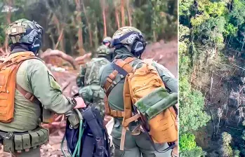 La Defensoría del Pueblo advierte que en otros bombardeos del Ejército pudieron haber muerto más menores. FOTOs Mindefensa