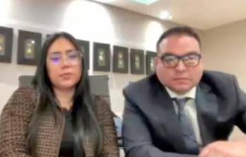 Sebastián Ortega ha aparcido con otra defensora pero esta tarde actúa en su nombre el penalista Billy Torres. FOTO: IMAGEN TOMADA DE AUDIENCIA