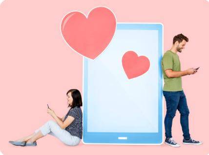 Tinder sigue siendo una de las apps favoritas para buscar pareja en Colombia. En algunas ciudades, hacer ‘match’ es más fácil que en otras. Imagen, Freepik. 