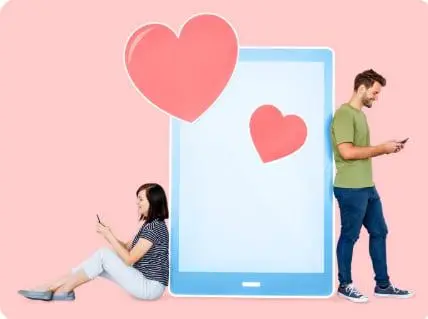 Tinder sigue siendo una de las apps favoritas para buscar pareja en Colombia. En algunas ciudades, hacer ‘match’ es más fácil que en otras. Imagen, Freepik. 