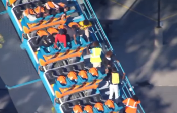 Six Flags cerró temporalmente nueve montañas rusas en otros seis parques de Estados Unidos por precaución. FOTO: Tomado de X: @AlertaMundoNews