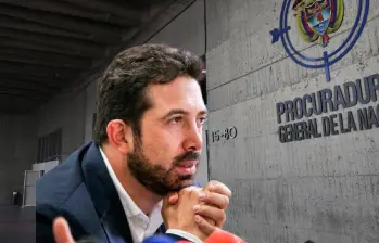 Diego Guevara fue nombrado ministro de Hacienda tras la salida del exministro Ricardo Bonilla, salpicado en el escándalo de la UNGRD. Foto: Colprensa y Procuraduría