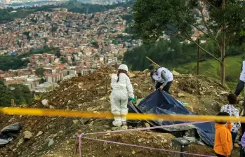 Con la incorporación de La Arenera, el área de búsqueda en este sector de la comuna 13 se amplía a casi 7.000 metros cuadrados. FOTO ARCHIVO-CAMILO SUÁREZ