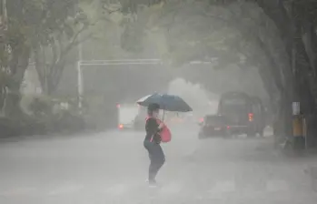 Lluvias en Colombia. Foto: Camilo Suárez - El Colombiano