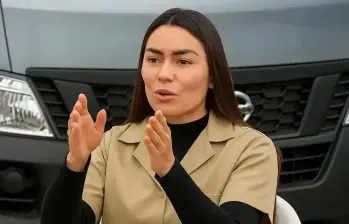 Daneidy Barrera Rojas, conocida como ‘Epa Colombia’, para una condena de cinco años en la cárcel El Buen Pastor. FOTO: Captura de video