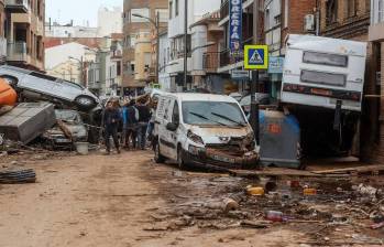 La DANA en Valencia, España, cobró la vida de más de 200 personas. FOTO: Getty