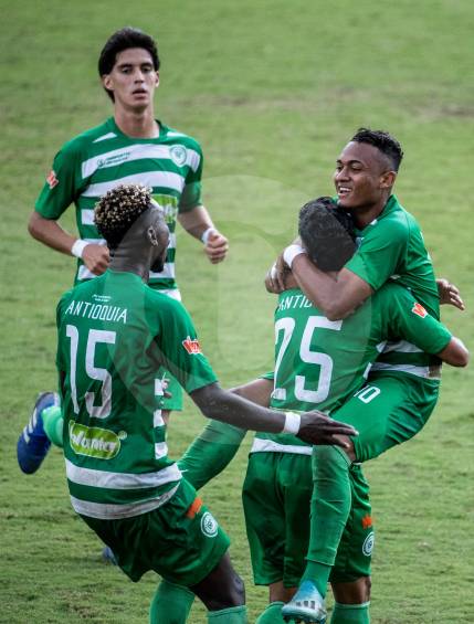  Antioquia venció 2-0 a Norte de Santander con tantos de Santiago Vásquez y Sebastián Ramos. FOTO JAIME PÉREZ