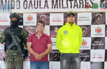 Héctor Camilo Bastos, señalado de liderar una red de envío de cocaína a Europa, fue capturado en Medellín tras un año de investigación. Imagen: Fiscalía General de la Nación. 