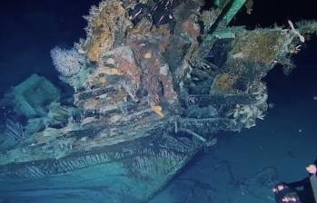 La ministra Yannai Kadamani cuestionó la autenticidad de las imágenes del documental titulado The Holy Grail of Shipwrecks. FOTO captura de pantalla BBC