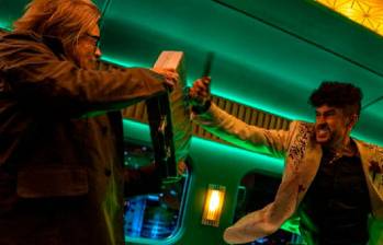 Imagen de la cinta Bullet Train, que estará en cines en julio de este año. FOTO Cortesía Sony Pictures