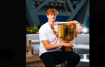 El italiano Jannik Sinner logró su tercer título de la temporada, esta vez en China y se suma a los que logró en el Abierto de Australia y Wimbledon. FOTO TOMADA X @ChinaOpen