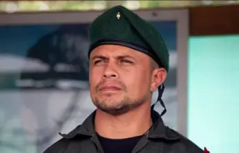 Alias Marlon, disidente de las Farc en el Cauca.
