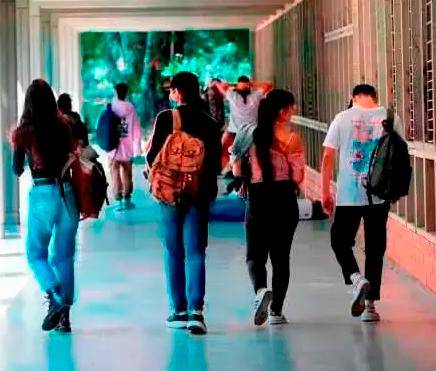 Los gestores son especies de tutores de los universitarios que estudian becados por el Presupuesto Participativo. FOTO: EL COLOMBIANO