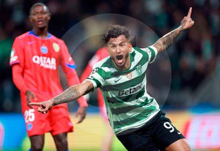 Video | Doblete de Luis Suárez en Champions le da la victoria al Sporting ante el PSG