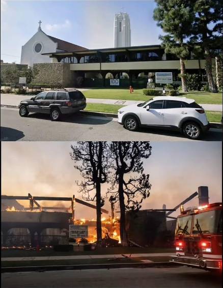 El antes y después en Los Ángeles, California, tras los incendios. FOTO: Tomada de Instagram @Architecturediscuss