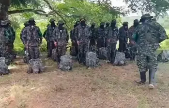 El Clan del Golfo incrementó sus filas en un 152%, según un informe de la FIP. IMAGEN TOMADA DE VIDEO.