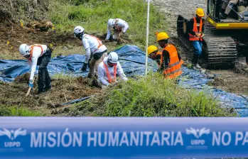 La sexta fase de búsqueda en La Escombrera y La Arenera comenzaría a principios de septiembre. Entidades comprometidas buscan ponerse de acuerdo sobre los recursos necesarios para esa tarea. FOTO JAIME PÉREZ