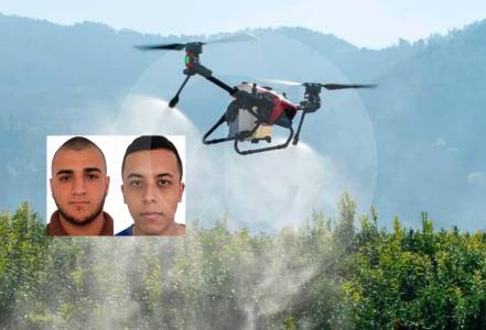 Tragedia en el Quindío: asesinaron a dos hombres que fumigaban cultivos con drones