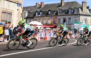Gaviria se mostraba bastante competitivo en el Tour-2026, en el que sumaba ya 5 top-20. FOTO X-CAJA RURAL