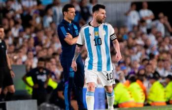 Lionel Messi anotó el primer gol de Argentina en las Eliminatorias. FOTO GETTY