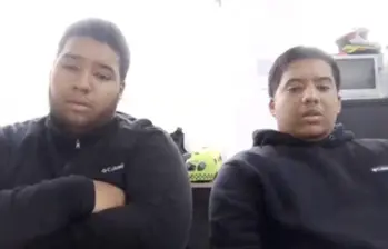 Los dos hermanos que fueron capturados y enviados a prisión. FOTO: CORTESÍA FISCALÍA