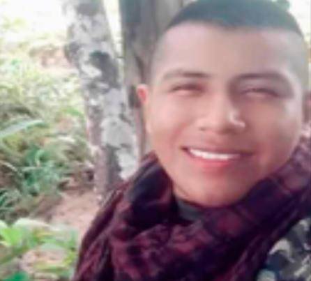Jhon Wilmer Ulcué Trochez, alias “Jimmy Parra” o “Jimmy Martínez”, cabecilla del frente 44 del EMC. FOTO: CORTESÍA.