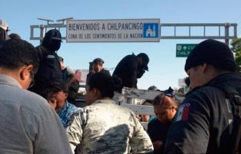 Las caravanas de migrantes que pasan por México, con destino a EE.UU., enfrentan un ambiente cada vez más peligroso. FOTO: AFP.