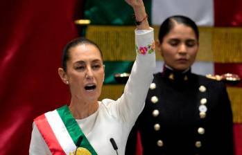 Uno de los mayores retos que enfrentará Sheinbaum es la violencia relacionada con el narcotráfico, un problema que ha dejado más de 450.000 muertos en México desde 2006. Foto: AFP