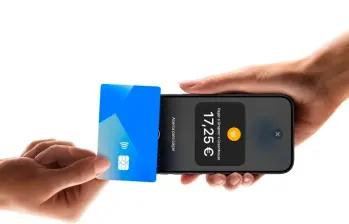 Tap to Pay permite que un iPhone desde el Xs o posterior funcione como terminal para recibir pagos sin contacto, sin necesidad de conectar un datáfono adicional. FOTO CORTESÍA