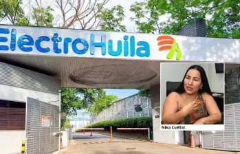 ElectroHuila reformó sus estatutos para permitir la reelección de la gerente Nika Cuéllar, hija del financiador petrista Armando Cuéllar, pese al rechazo del gobernador Villalba. FOTO: La Nación.